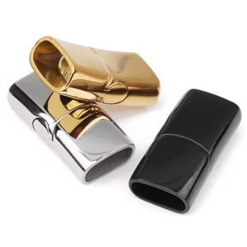 12x6mm Stainless Steel Bracelet Clasp - KLT12X6