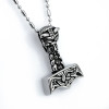 Antik Mjolnir Çelik Kolye Ucu Antik Mjolnir Çelik Kolye Ucu