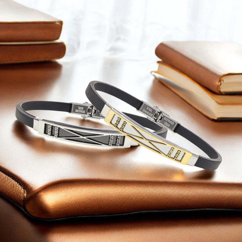 Desenli Çelik Bileklik Desenli Çelik Bileklik