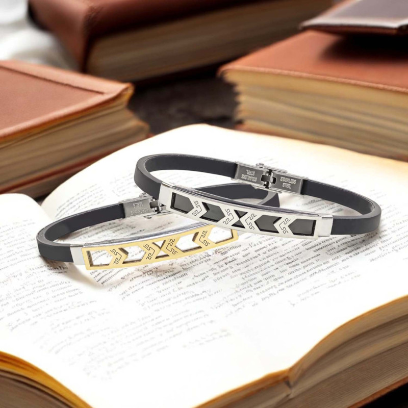 Desenli Çelik Bileklik Desenli Çelik Bileklik