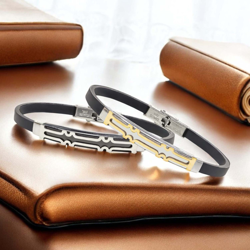 Desenli Çelik Bileklik Desenli Çelik Bileklik