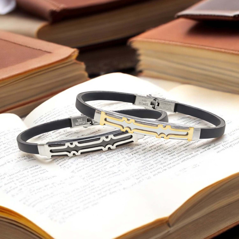 Desenli Çelik Bileklik Desenli Çelik Bileklik