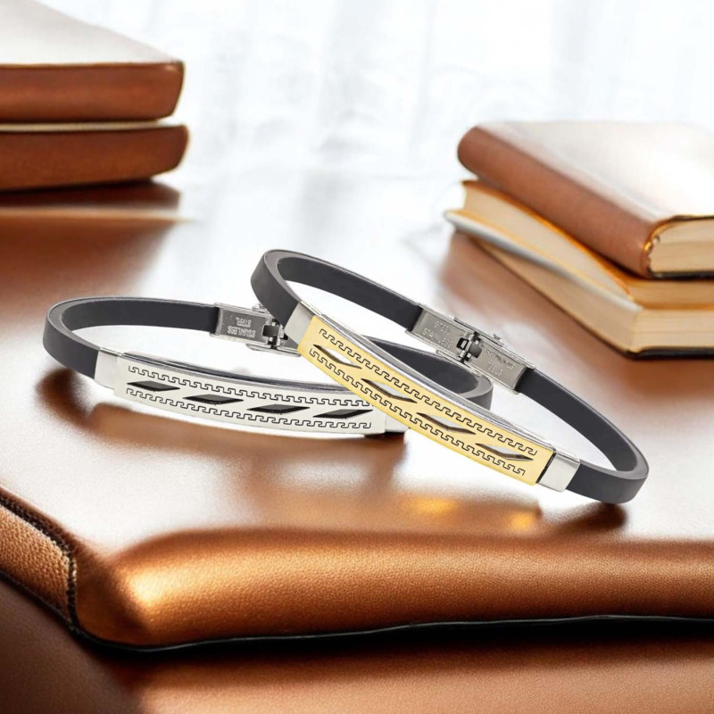 Desenli Çelik Bileklik Desenli Çelik Bileklik