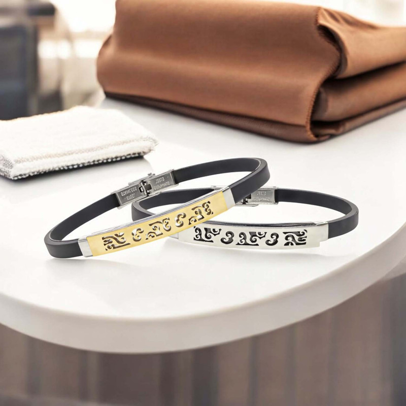 Desenli Çelik Bileklik Desenli Çelik Bileklik