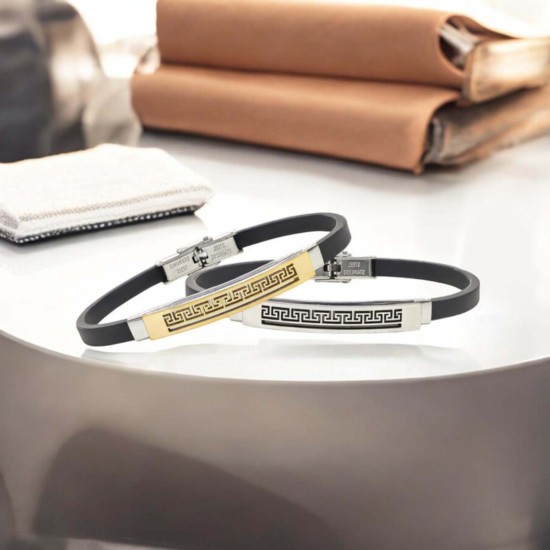 Desenli Çelik Bileklik Desenli Çelik Bileklik