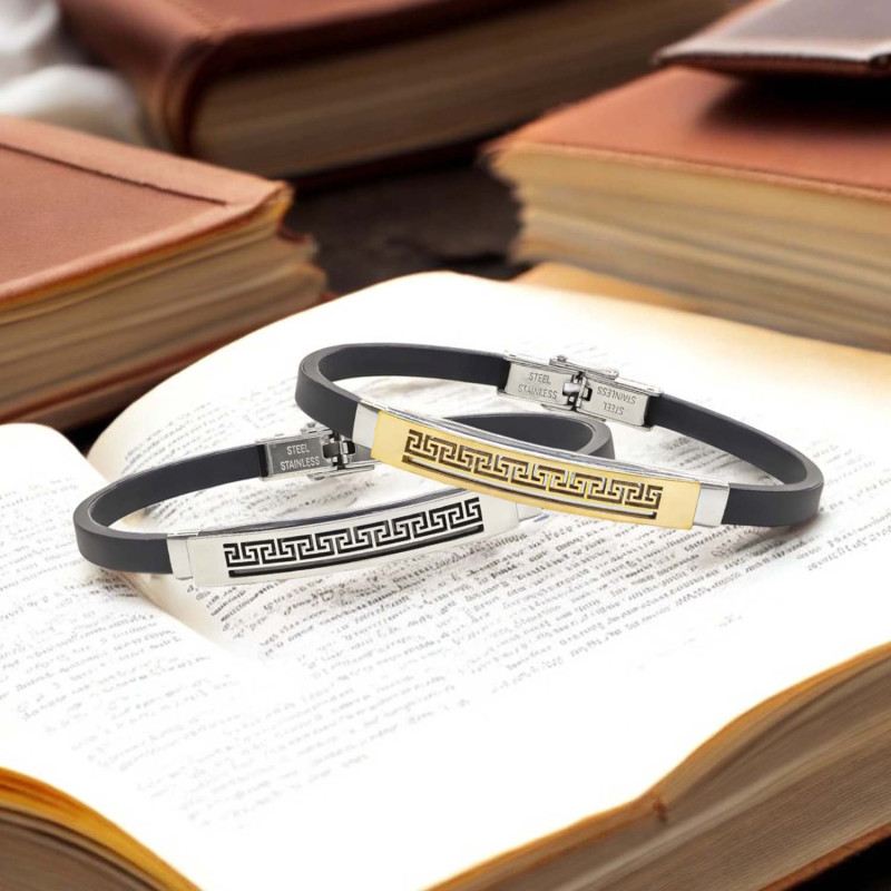 Desenli Çelik Bileklik Desenli Çelik Bileklik