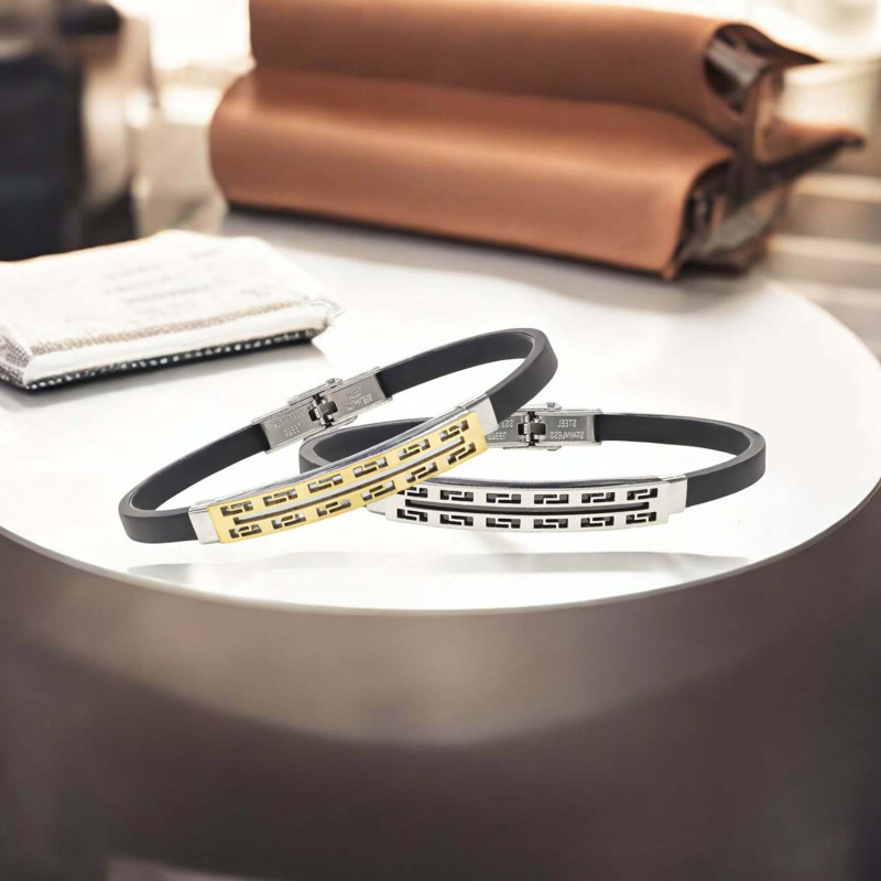 Desenli Çelik Bileklik Desenli Çelik Bileklik