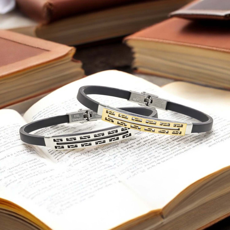 Desenli Çelik Bileklik Desenli Çelik Bileklik