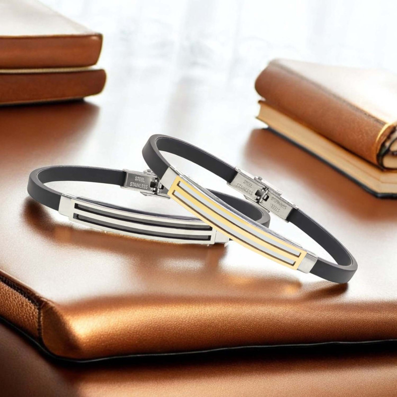 Desenli Çelik Bileklik Desenli Çelik Bileklik