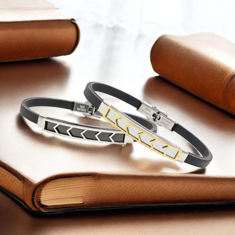 Desenli Çelik Bileklik Desenli Çelik Bileklik