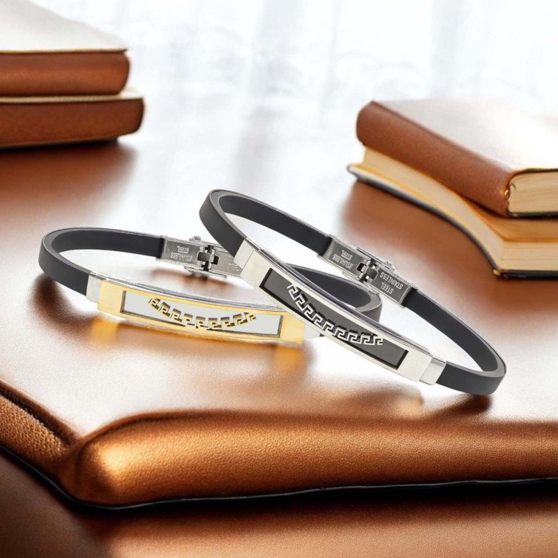 Desenli Çelik Bileklik Desenli Çelik Bileklik