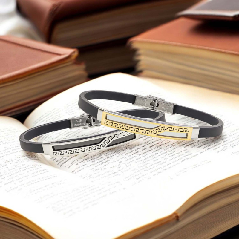 Desenli Çelik Bileklik Desenli Çelik Bileklik