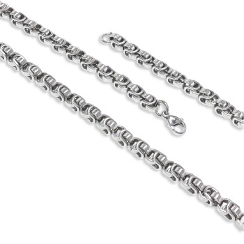 Erkek Çelik Kolye 5mm