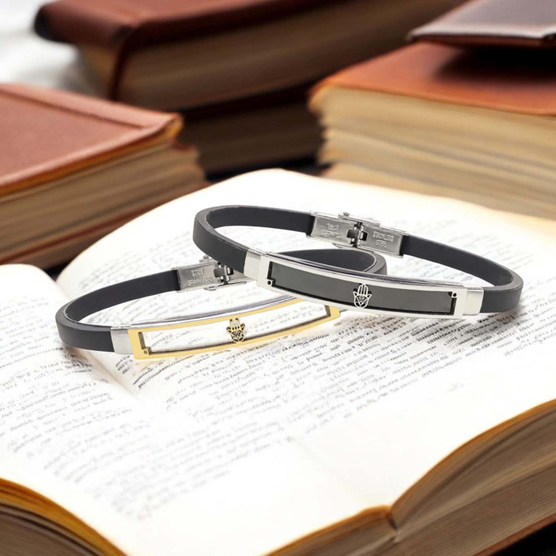 Fatma Ana Eli Desenli Çelik Bileklik Fatma Ana Eli Desenli Çelik Bileklik