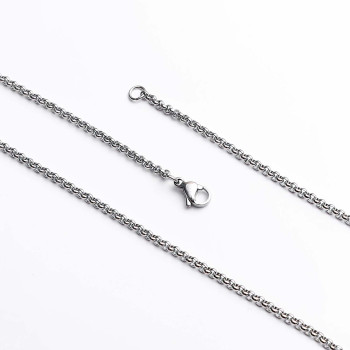 1mm Forse Mini Chain Steel Necklace