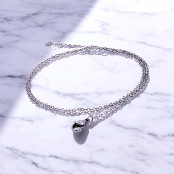 1mm Forse Mini Chain Steel Necklace 1mm Forse Mini Chain Steel Necklace