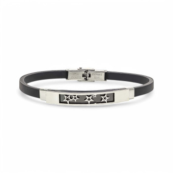 Galaksi Yıldızlar Desenli Çelik Bileklik