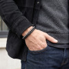 Hematit Doğaltaş Deri Erkek Bileklik Hematit Doğaltaş Deri Erkek Bileklik
