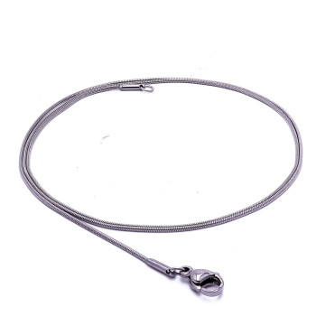 İnce Çelik Kolye 1mm