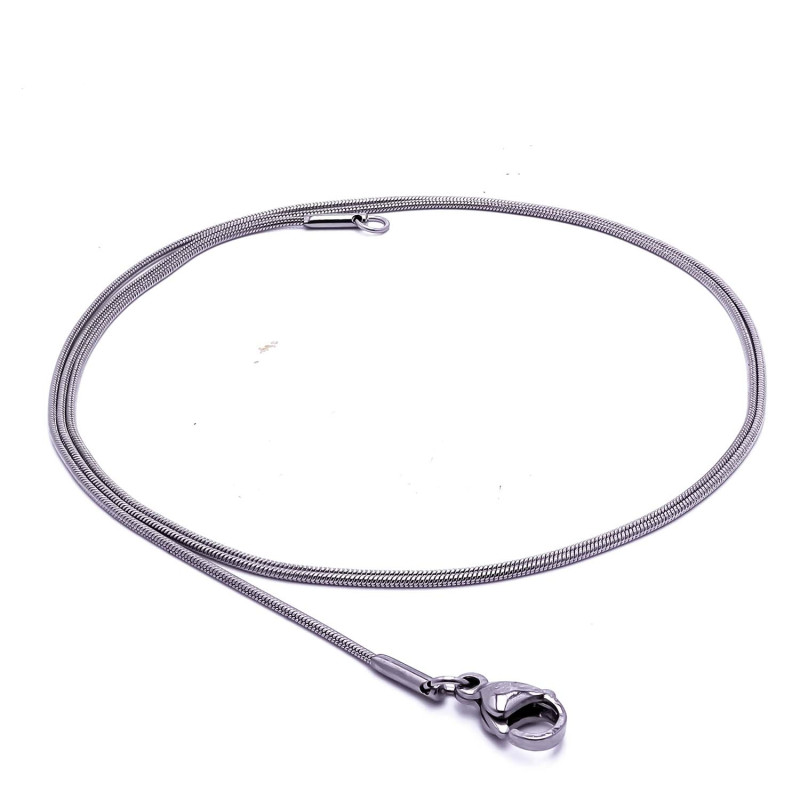 İnce Çelik Kolye 1mm