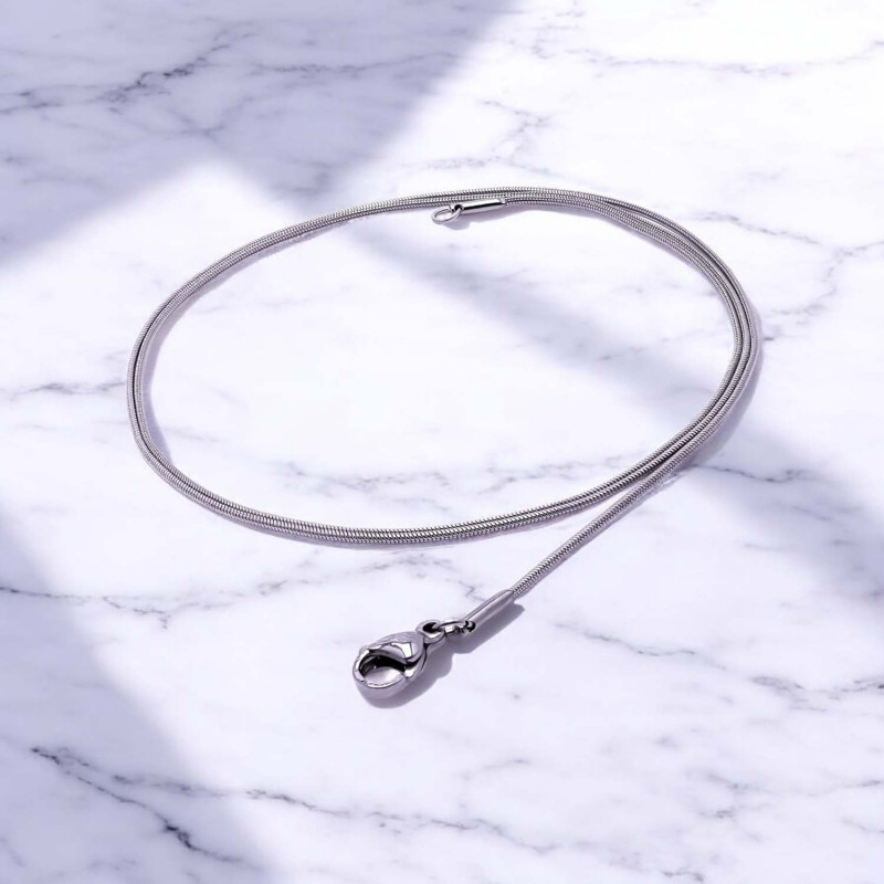 İnce Çelik Kolye 1mm