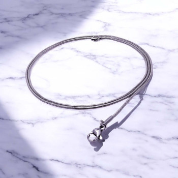 İnce Çelik Kolye 1mm