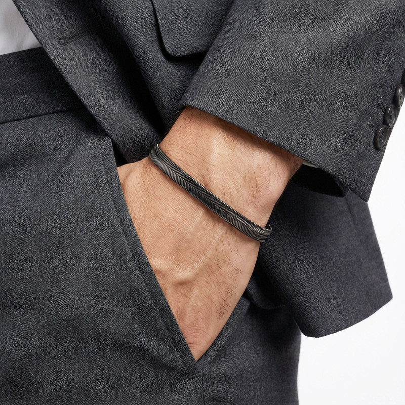 İtalyan Çelik Zincir Bileklik İtalyan Çelik Zincir Bileklik