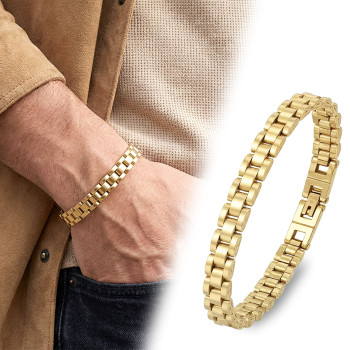 Sarı Ful Çelik Bileklik