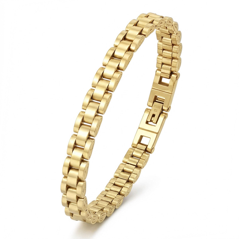 Sarı Ful Çelik Bileklik