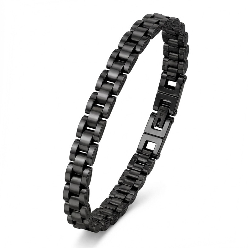 Siyah Ful Çelik Bileklik Siyah Ful Çelik Bileklik