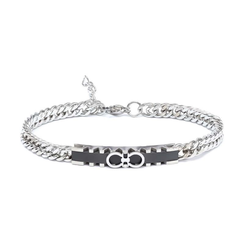 Sonsuzluk Motifli Çelik Bileklik