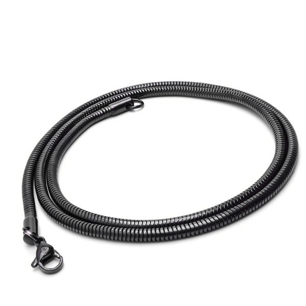 Spiral Çelik Kolye 3mm