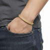 Tilki Kuyruğu Çelik Zincir Bileklik 4mm Yuvarlak