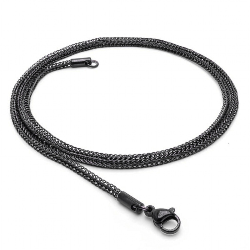 Yılan Zincir Modeli Çelik Kolye 2mm