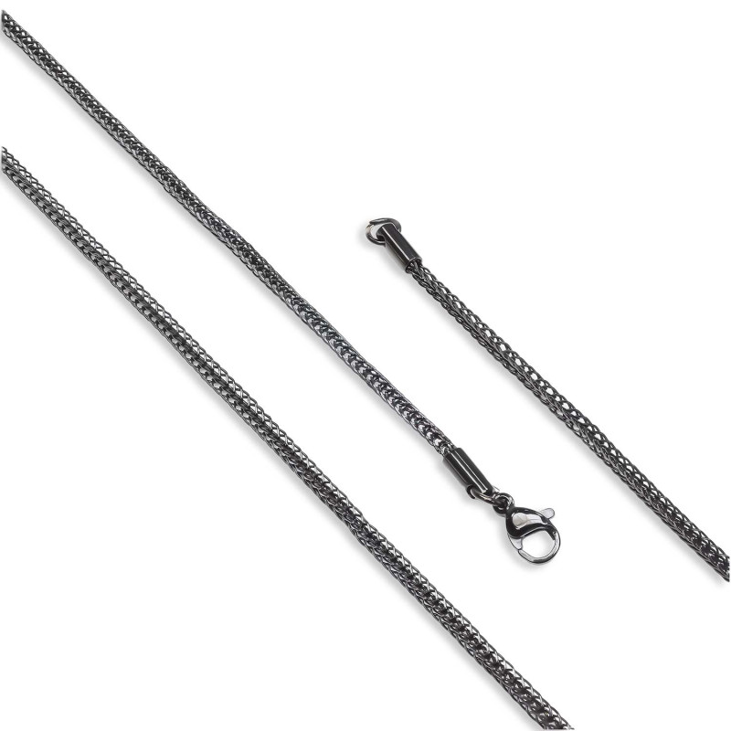 Yılan Zincir Modeli Çelik Kolye 2mm